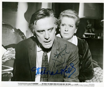 Kirk Douglas and Deborah Kerr Autographed 8X10 Photo 